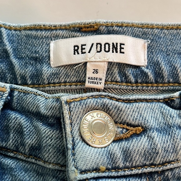 Re/Done 90’s High Rise Ankle Crop Size 26 - Picture 10 of 16